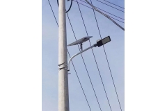 太阳能抱箍臂路灯